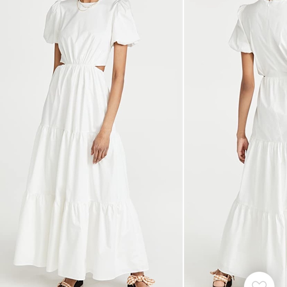 Wayf White dress